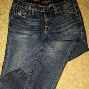Beautiful Lucky Brand Skinny Distressed Jeans, Sz4-27